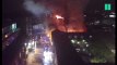 Les images de l'incendie qui a ravagé le Camden Market à Londres