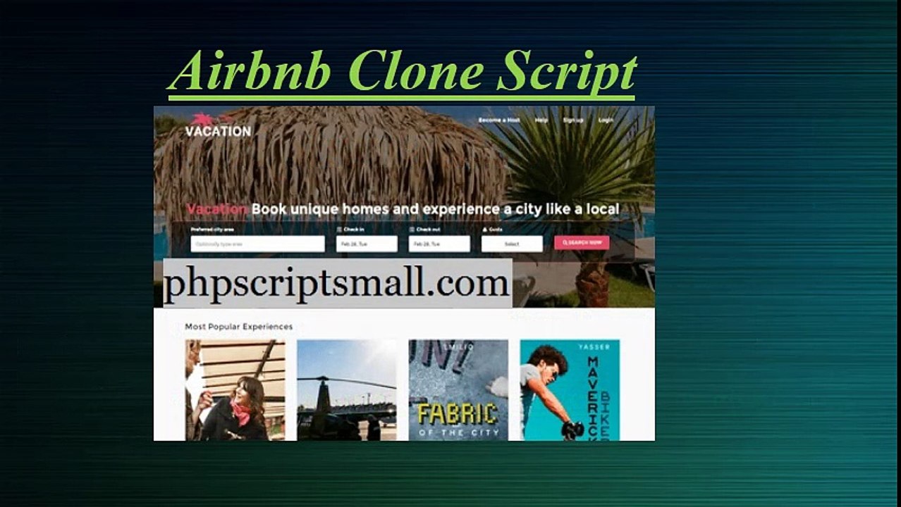 Rise of Airbnb Clone Script by phpscriptsmall