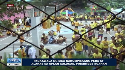 Pagkawala ng mga nakumpiskang pera at alahas sa Oplan Galugad, pinaiimbestigahan