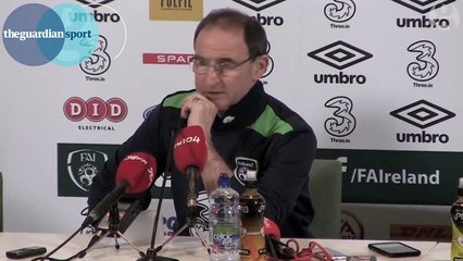 Managers react to Séamus Coleman leg break during World Cup qualifier – video
