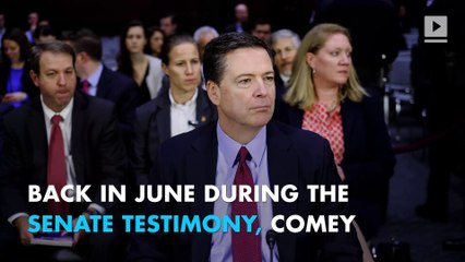 Comey's friend said memos were never marked 'classified'