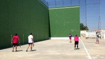 Frontenis semifinal 2 torneo de Arganda set 3