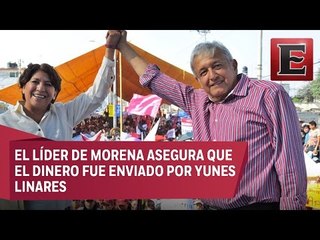 López Obrador niega haber recibido 500 mil pesos de Eva Cadena