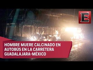 Hombre se encierra en camión, le prende fuego y muere calcinado