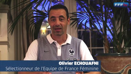 Olivier Echouafni félicite les bachelières des Pôles Espoirs Féminins