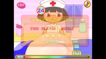 Bebé dibujos animados episodio Explorador para completo juego inyección lesionado enfermera dora dora