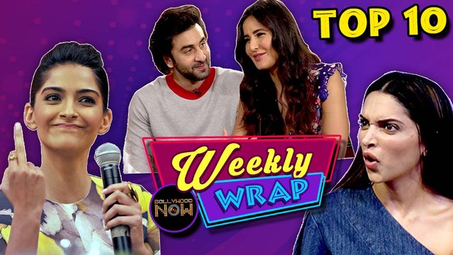 Ranbir Kapoor, Katrina Kaif, Sonam Kapoor And Deepika Grab Headlines This Week Weekly Wrap