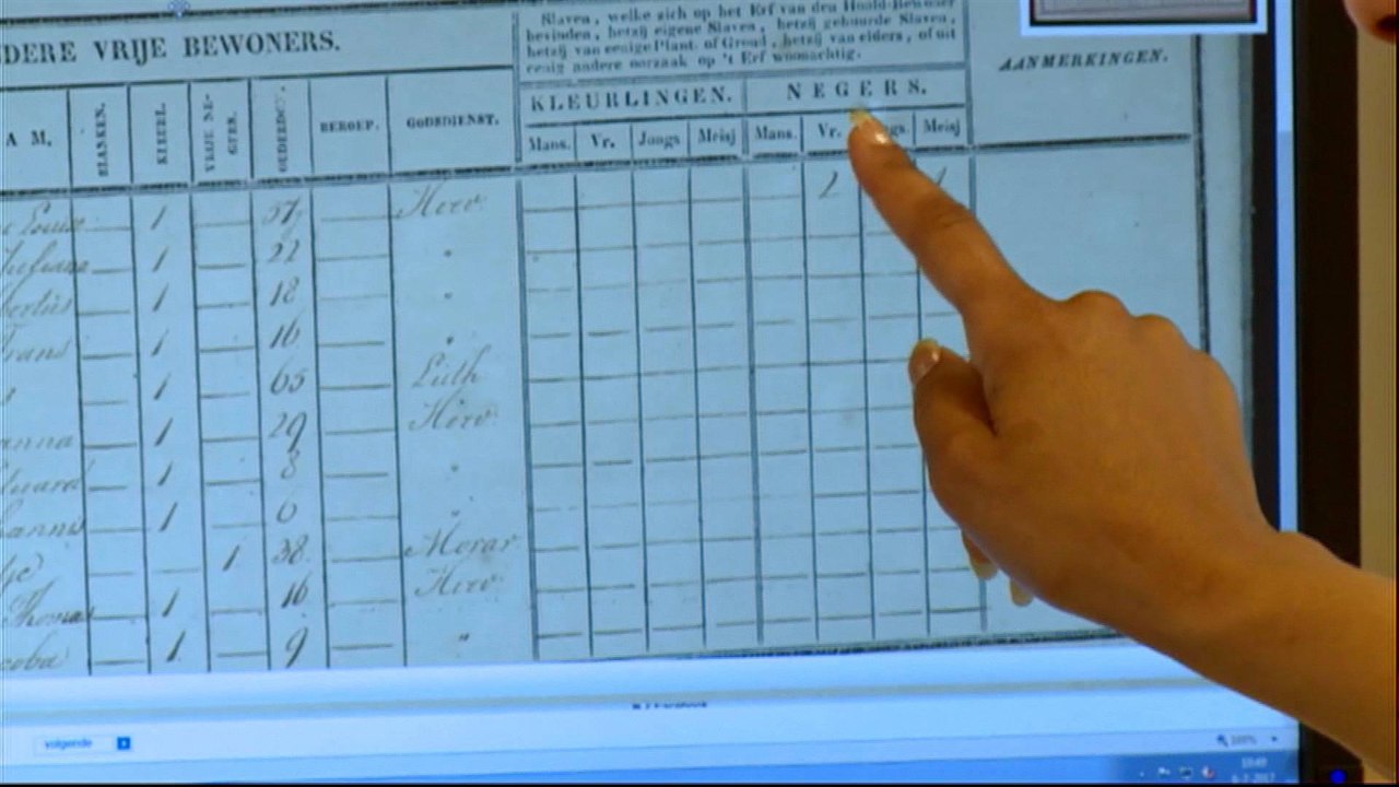 Dutch slavery: Suriname slaves registry publish...