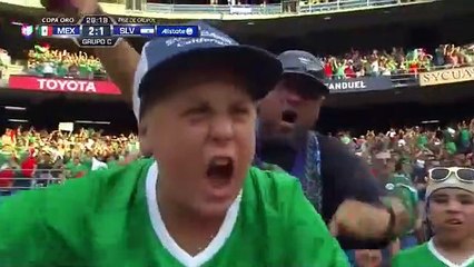 México 3-1 El Salvador - Resumen - Fase de Grupos Copa Oro 09.07.2017