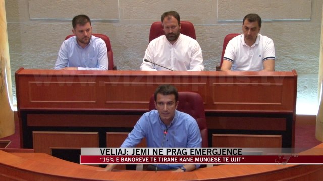 Veliaj jep alarmin: Jemi në prag emergjence për ujë - News, Lajme - Vizion Plus