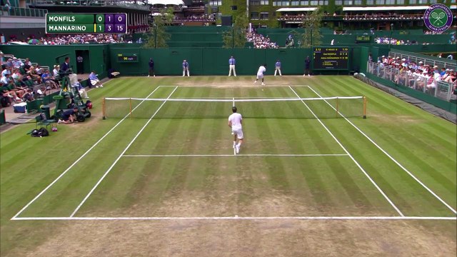 Le coup magnifique de Gael Monfils : 360 magique