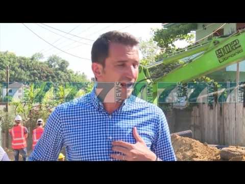VELIAJ INSPEKTON INVESTIMET NE RRJETIN E UJESJELLESIT - News, Lajme - Kanali 9