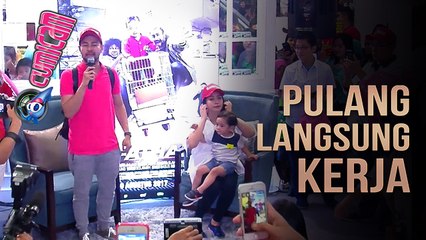 Lelah Pulang Liburan Keliling Eropa, Raffi Langsung Kerja - Cumicam 10 Juli 2017