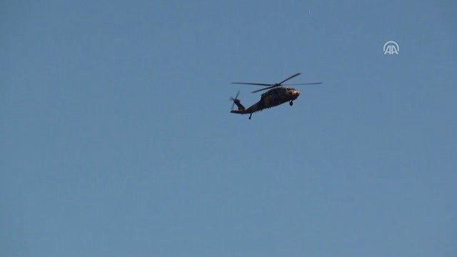 Kanyonda Mahsur Kalan Dağcılar Helikopterle Kurtarıldı (2)