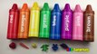 Learn colors with Crayons sorting surprises | Rainbow Pencil surprises and toys | Learning