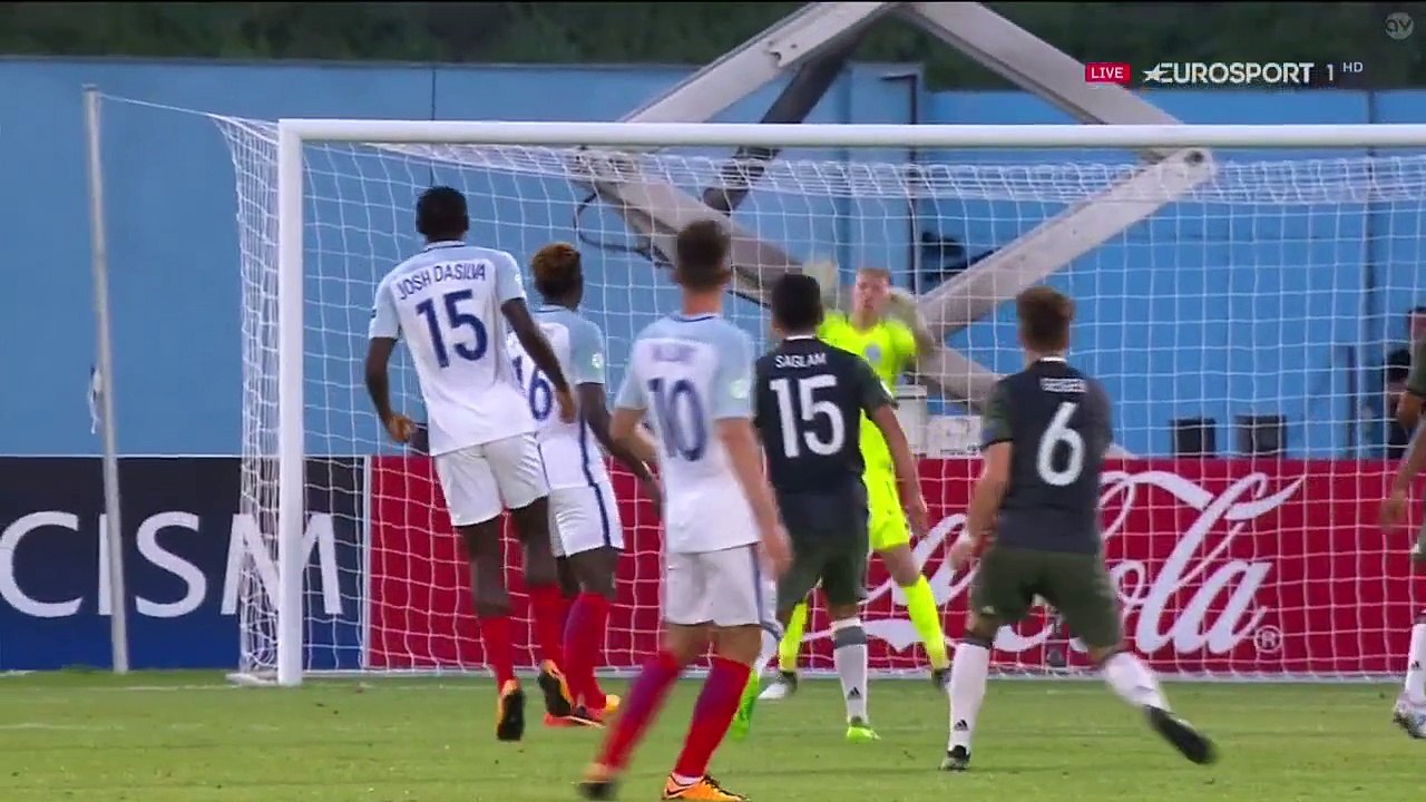 England U19 vs Germany U19 Highlights - Goals (09/07/2017)