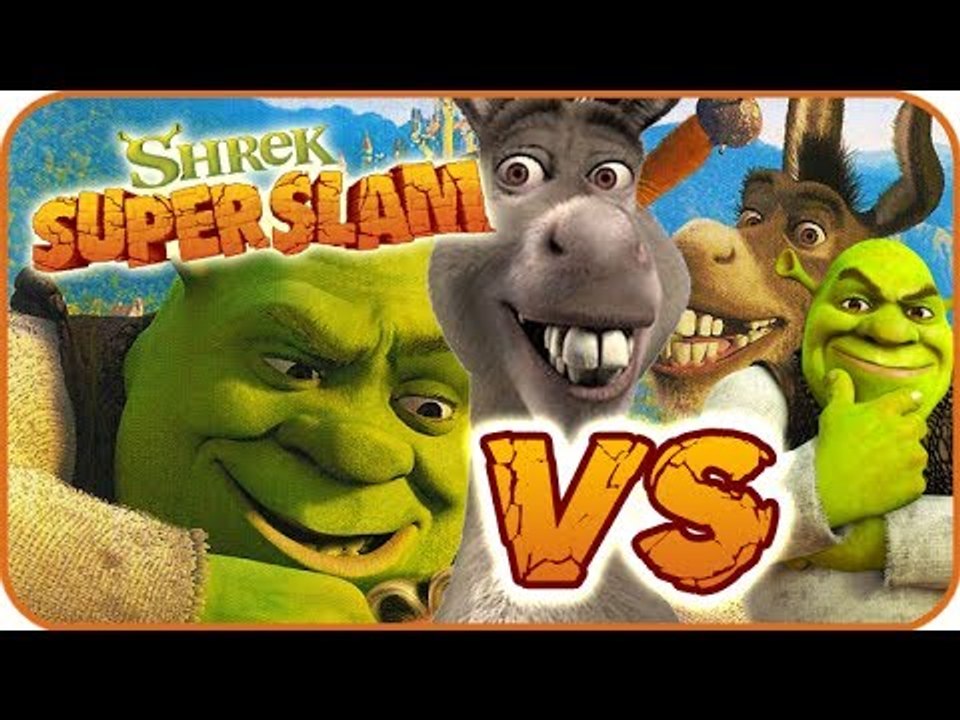 Shrek Super Slam Gameplay (Gamecube, PC, PS2, XBOX) Shrek x2 VS Donkey x2