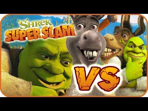 Shrek Super Slam Gameplay (Gamecube, PC, PS2, XBOX) Shrek x2 VS Donkey x2