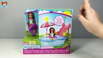 YENİ Barbie Chelsea Eğlenceli Havuz Seti Barbie Türkçe izle Oyuncak Yap