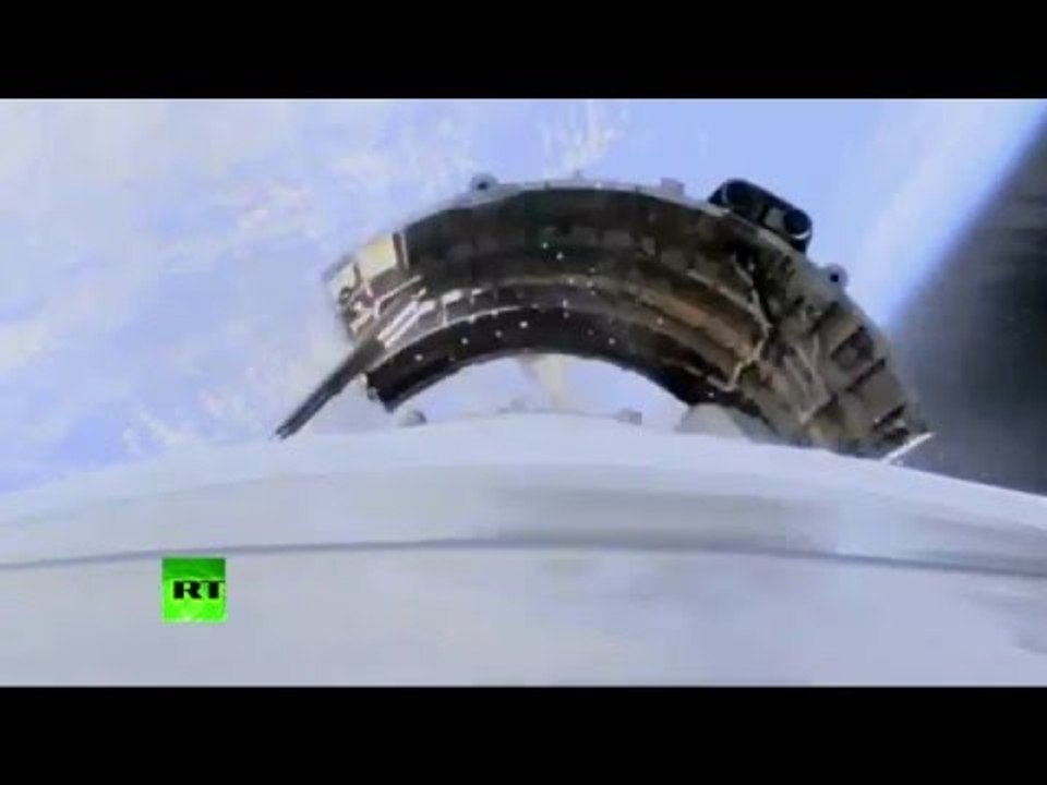 Onboard camera view: 1st ever rocket launch from Vostochny Cosmodrome, Russia