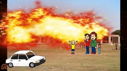 Caillou Destroys The Wright Brothers Museum and Gets Grounded