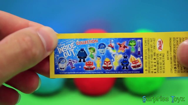Внутри выход сюрприз Яйца играть-DOH Дети Игрушки радость печаль отвращение страх гнев эмоции