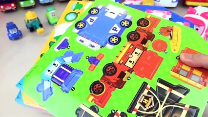 Robocar Poli Tayo bus car toys Helicopter rescue