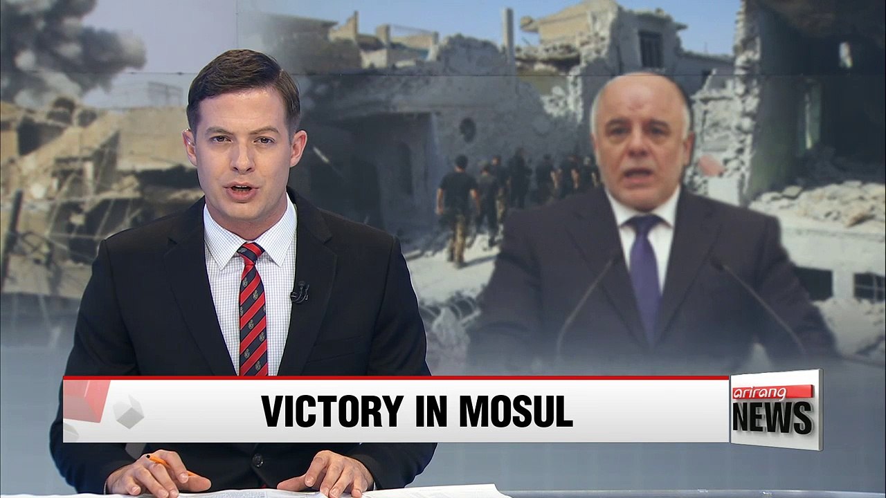 Iraqi PM declares victory against IS in Mosul