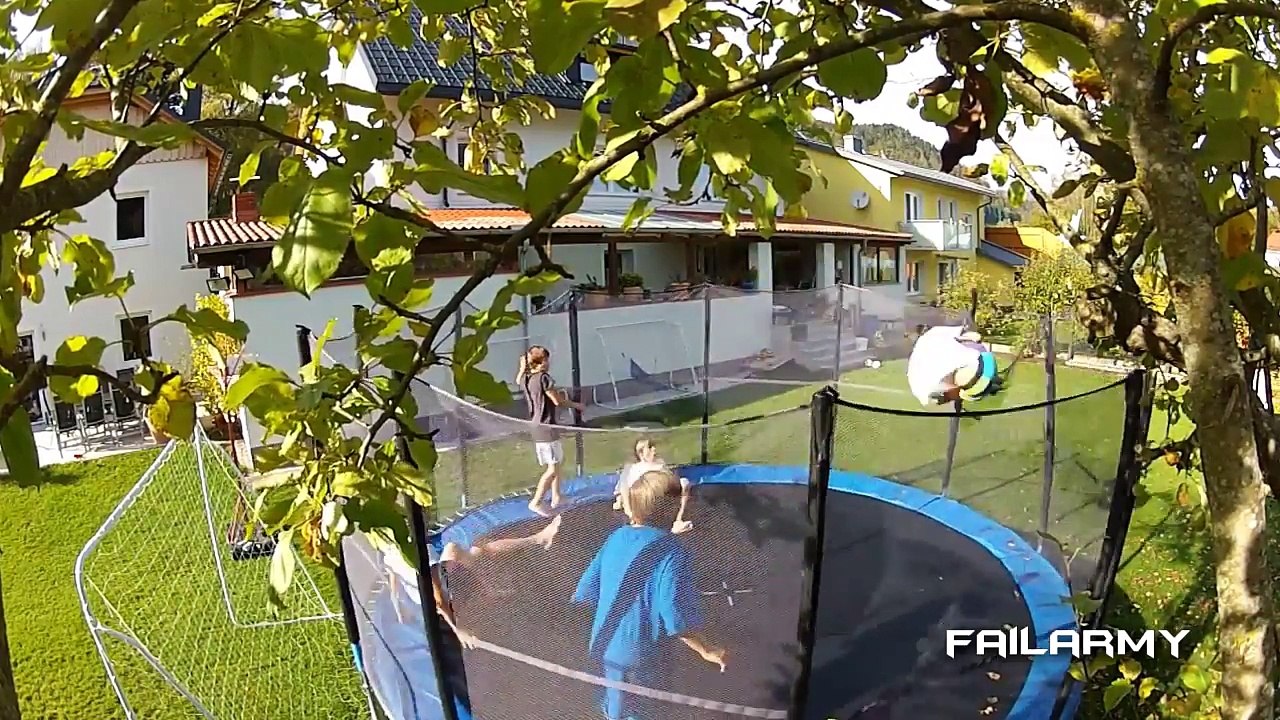 Trampoline Fails Compilation || FailArmy