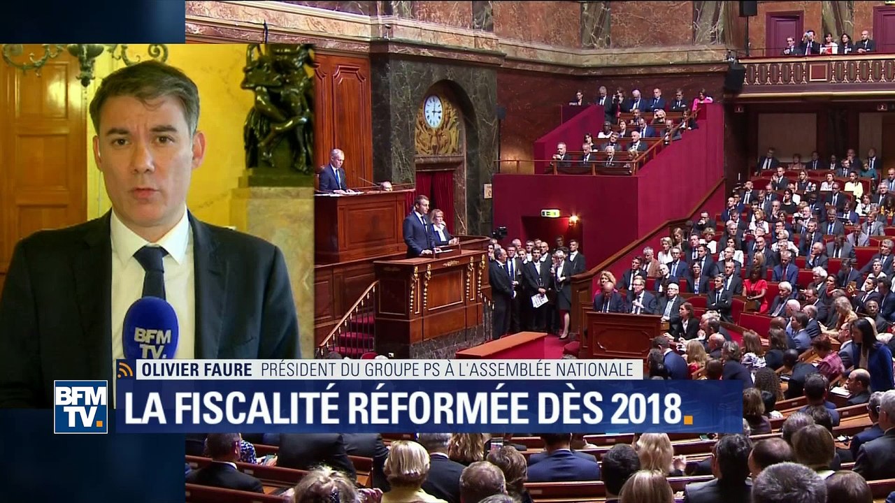 Réforme fiscale: "C'est un gouvernement d'improvisation", fustige Olivier Faure