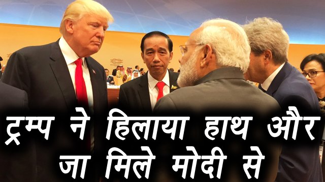 Donald Trump 'Waves At PM Modi, Walks Up To Him For Impromptu' Chat
