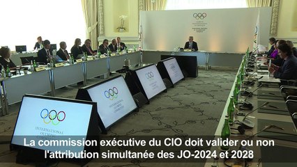 JO: 2e jour de réunion de la commission exécutive du CIO
