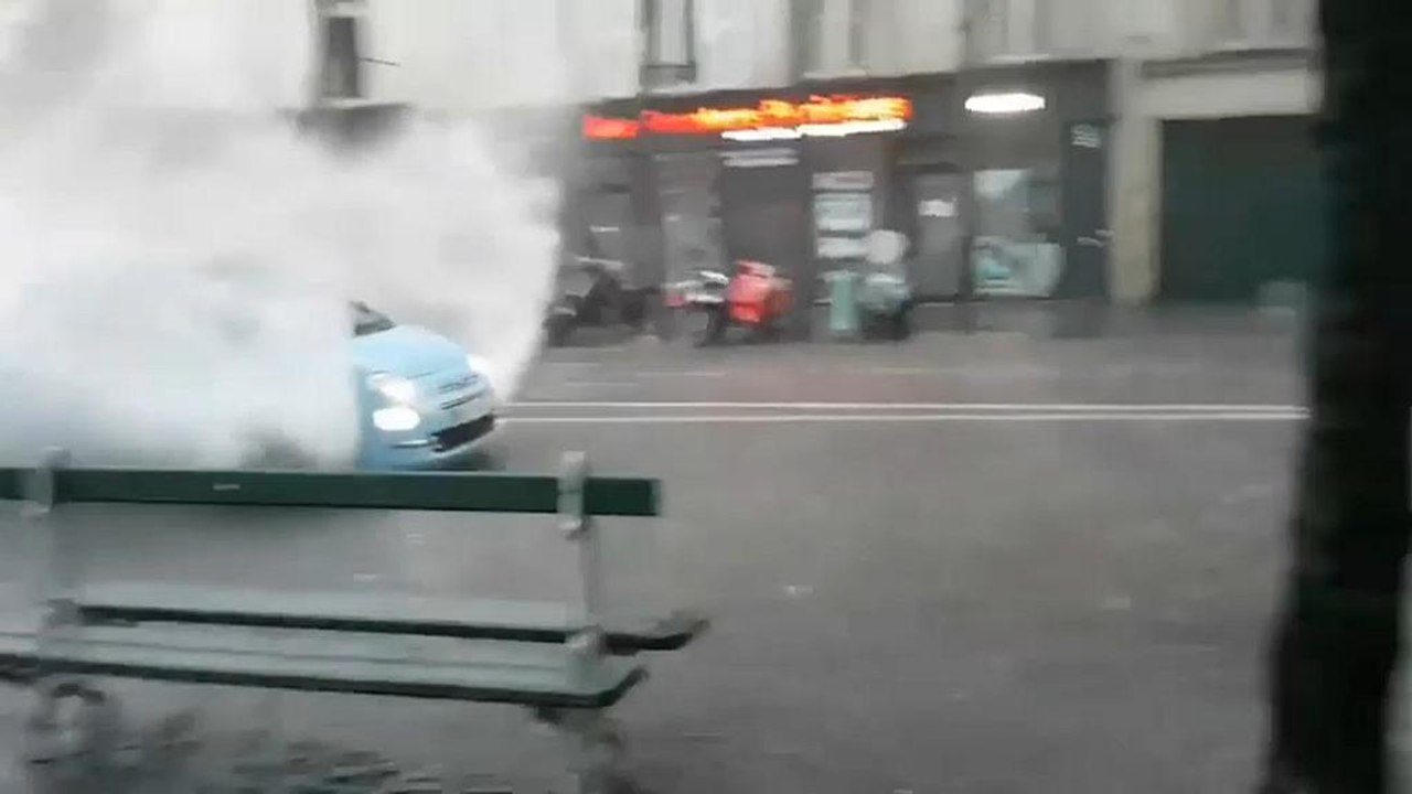 Rekordregenfälle in Paris