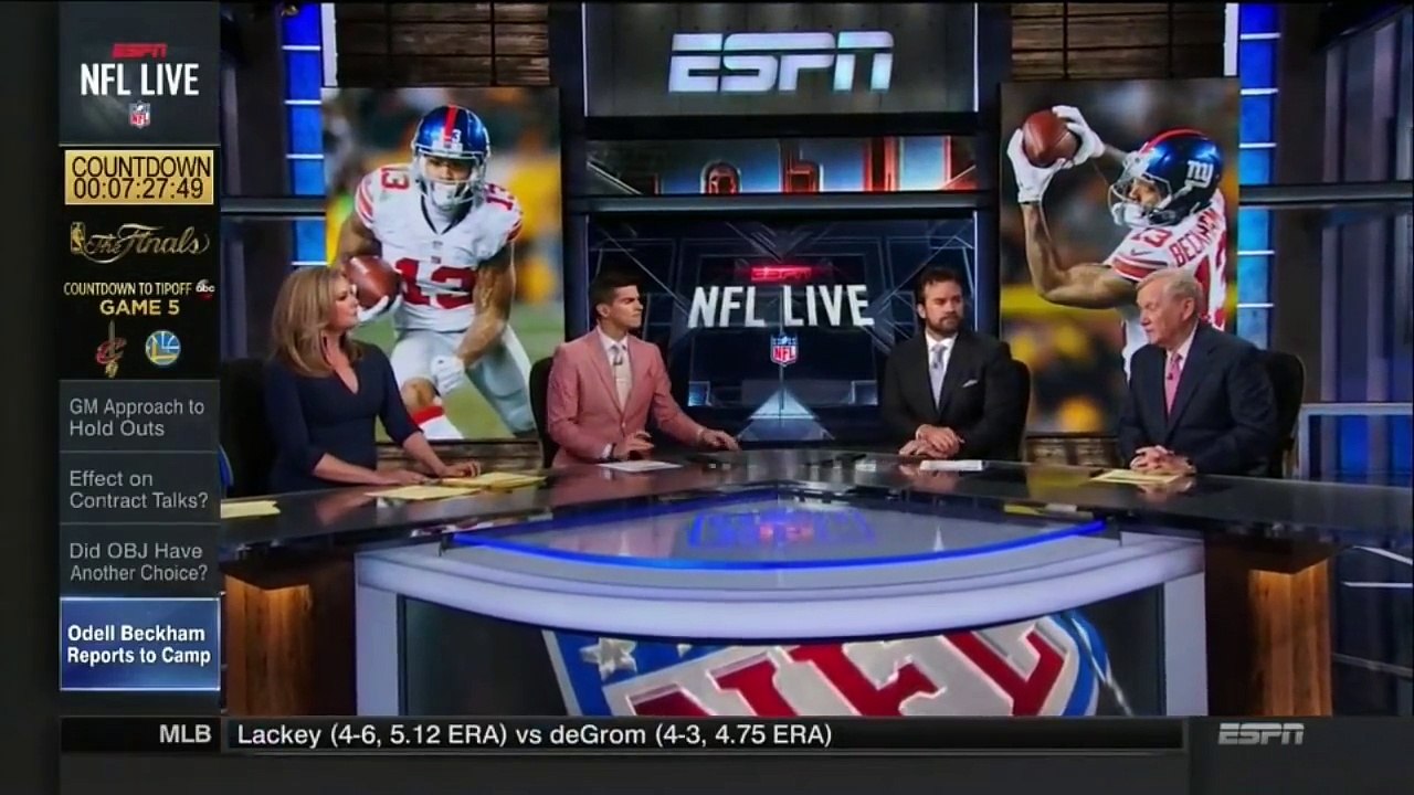 Odell Beckham Jr. Arrives at Giants Facility - NFL Live 2017