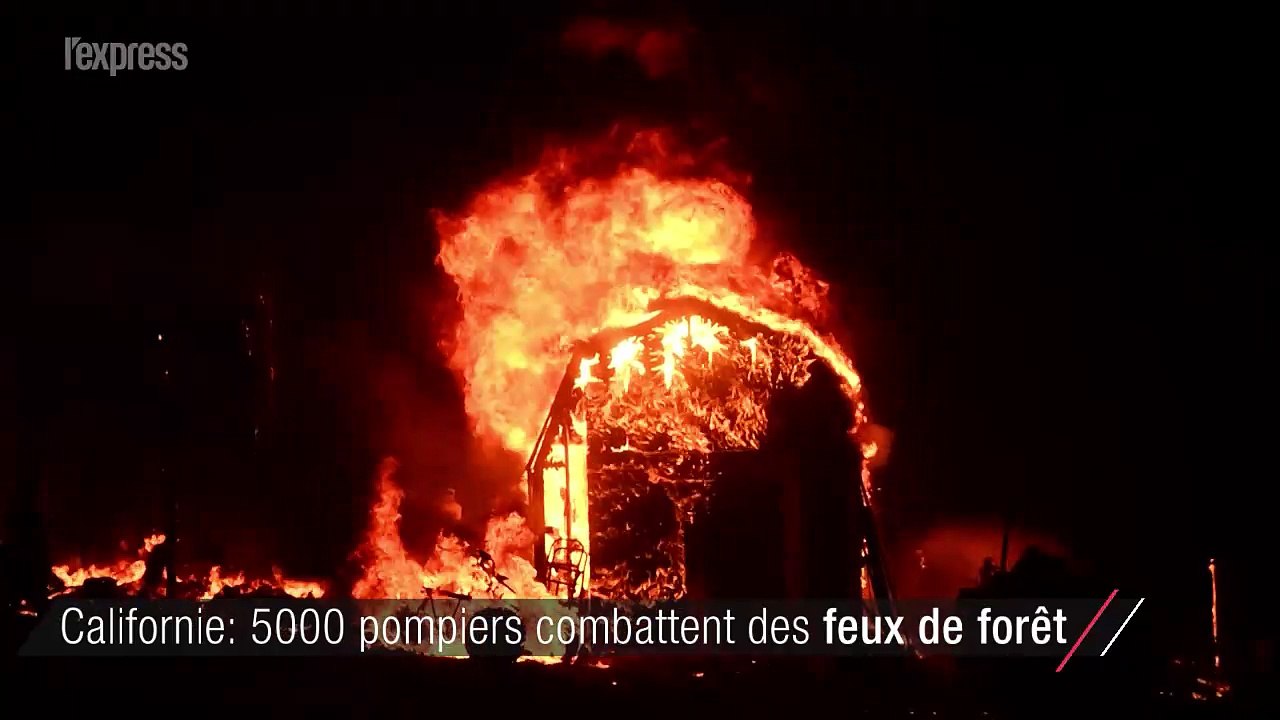 Californie: 5000 pompiers combattent des feux de forêt
