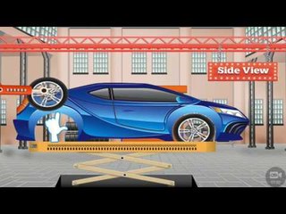 Car Games 2017 Police Car Factory 02 Kids Games