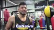 Boxing Champ Abner Mares Working Out EsNews Boxing
