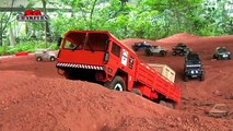 Scale Trucks Offroad Adventures RC Toyota Hilux Land Rover Defender 110 Jeep Wrangler RC4W