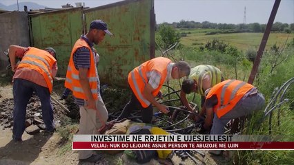 Investime në rrjetin e ujësjellësit - News, Lajme - Vizion Plus