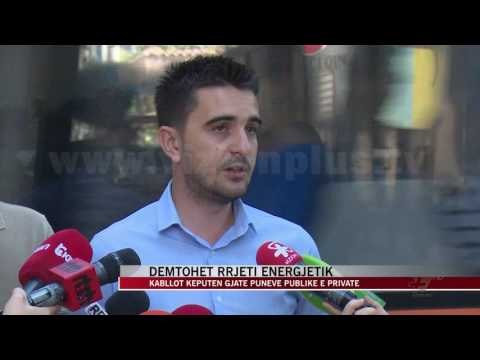 Dëmtohet rrjeti energjetik, këputen kabllot nga punët publike - News, Lajme - Vizion Plus