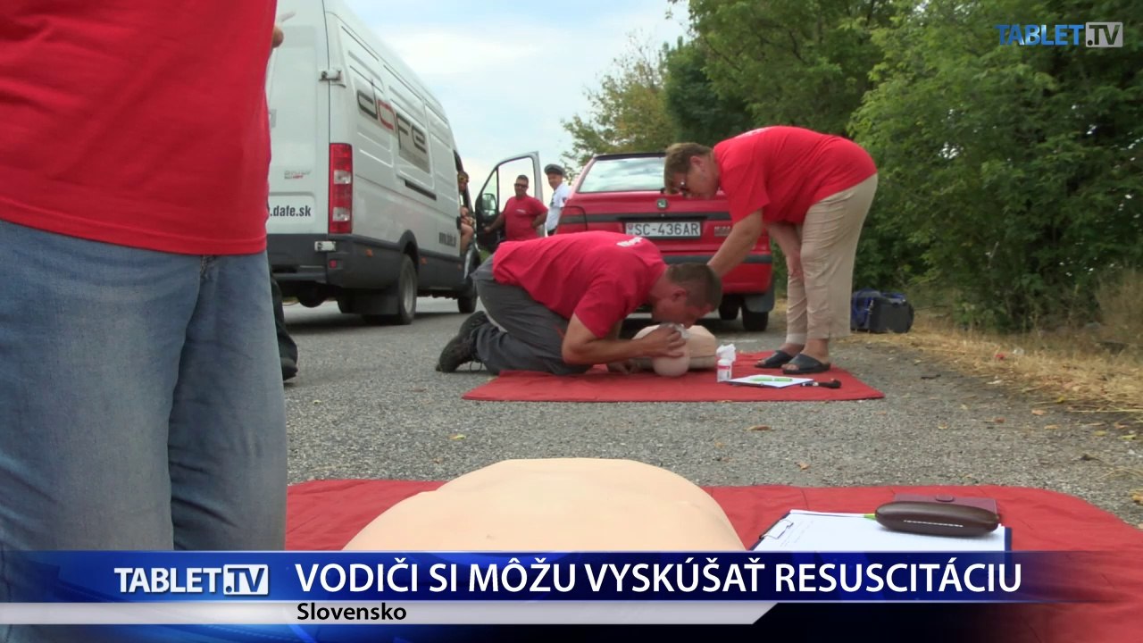 Polícia a SČK preveria u vodičov základy poskytovania prvej pomoci