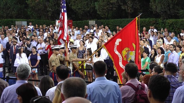 Report TV - 241 vjetori i pavarësisë, ambasada e SHBA-së organizon pritje