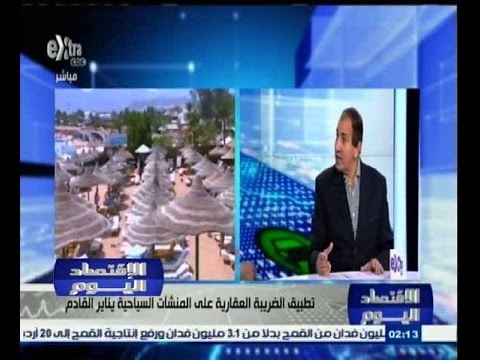 #الاقتصاد_اليوم | الحلقة الكاملة 12 ديسمبر 2014 | تطبيق الضريبة العقارية على المنشأت السياحية