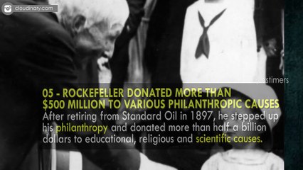 Unknown Shocking Facts about John D. Rockefeller