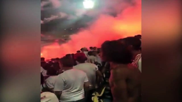 أعمال شغب وعنف بعد مباراة نادي الزمالك