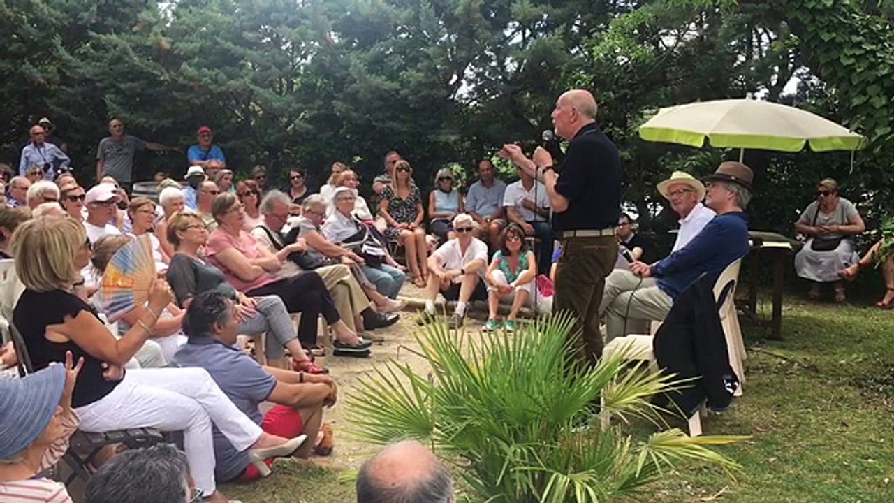 Sablet : Franz-Olivier Giesbert et Jean-François Kahn, la divergence amicale