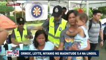 Ormoc, Leyte, niyanig ng magnitude 5.4 na lindol #LindolsaLeyte
