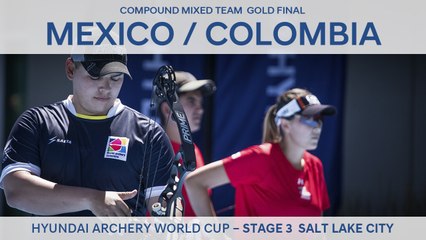 Mexico v Colombia – Compound Mixed Team Gold Final | Salt Lake City 2017
