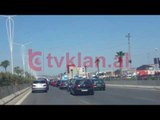 Trafik i rënduar në autostradën Tiranë - Durrës