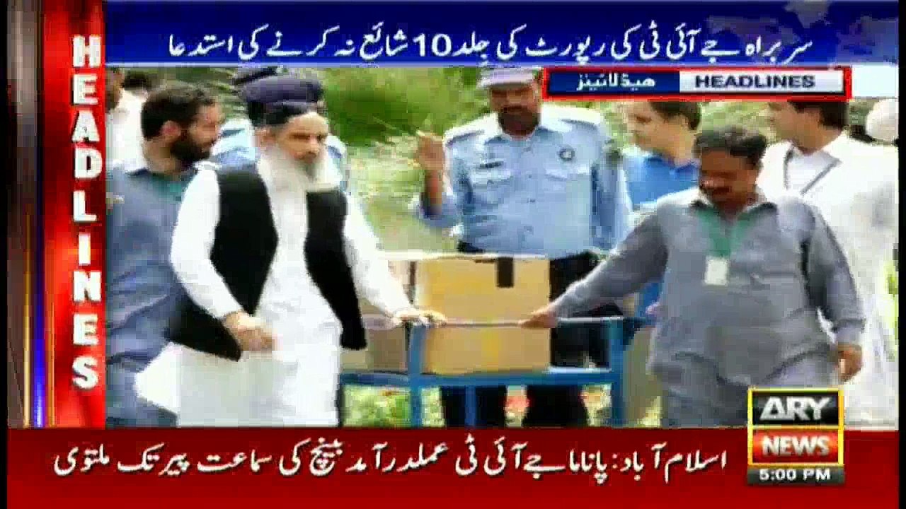 Headlines 1700 10th July 2017